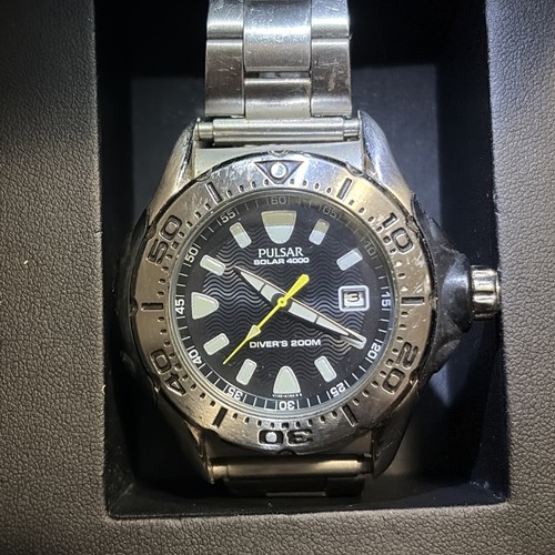 Pulsar solar 4000 divers mens - pulsar,