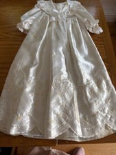 Christening gown with Bonnet & Bootees 3-6mths.