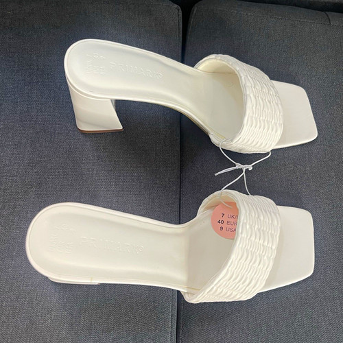 Primark white slip mid - white, on