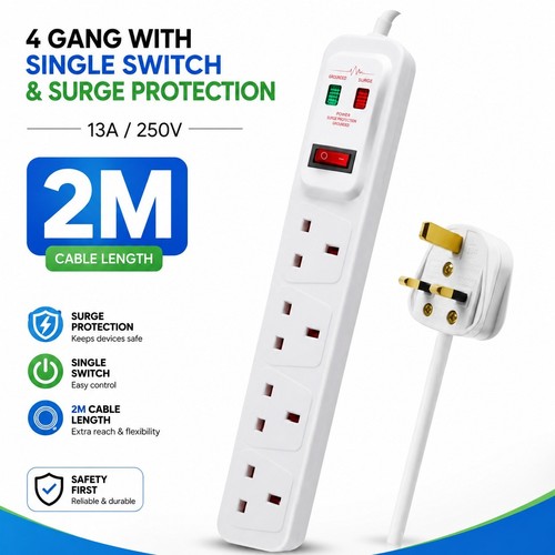 Switched surge protected - switched,