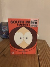 South Park: Season 1-5 (DVD 2015) Box Set with Slipcover Region 2
