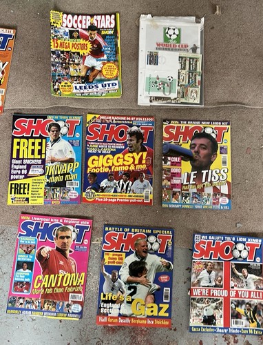 Football magazines job lot - football,