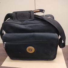 Carlton International Black Luggage Small Weekend Bag 3 pockets Travel Bag