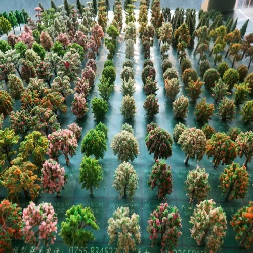Model railway trees set 50 - model, –