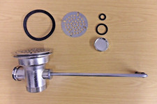 Part Lever 0458-1200 2" Tap Sink Drain Waste Outlet Kason Used Commercial Equip