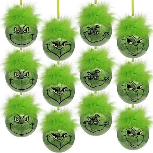 Grinch baubles pack for - pack,