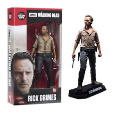 The Walking Dead TWD 6'' Rick Grimes Action Figure AMC TV Standing Tall Gift Toy