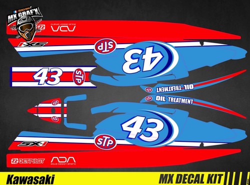 Decal kit for - for, kawasaki