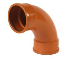 UG411 - Underground Drainage 110mm 87.5° Long Radius Bend Double Socket Elbow