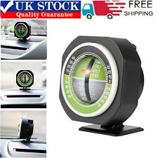 High-precision Car Compass Inclinometer Angle Slope Meter Level Declinometer LED