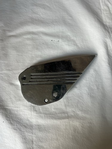 Chrome oil tank cover - , for