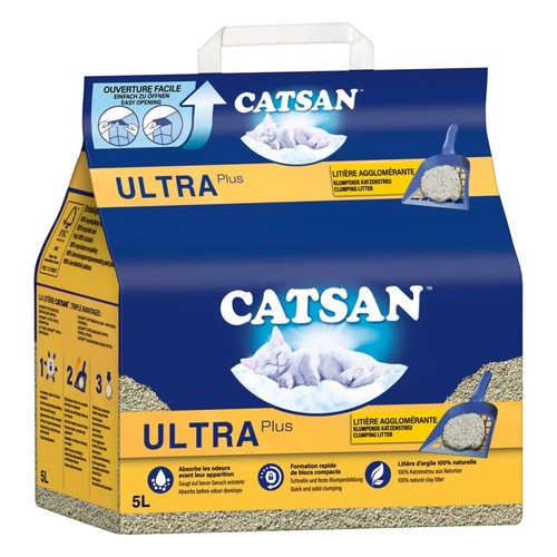 Catsan ultra plus - 5l,