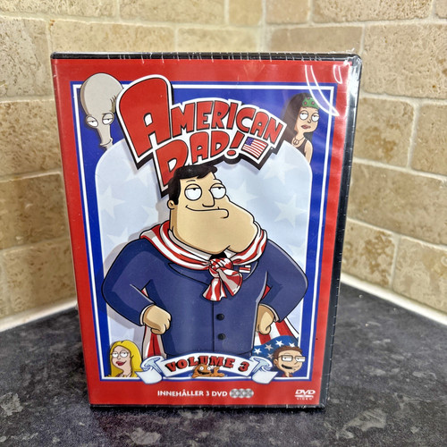 American dad volume 3 dvd - dad,