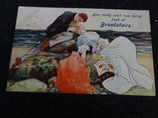 Fond of Broadstairs Comic Greetings Tucks the Week End Postcard - 110281