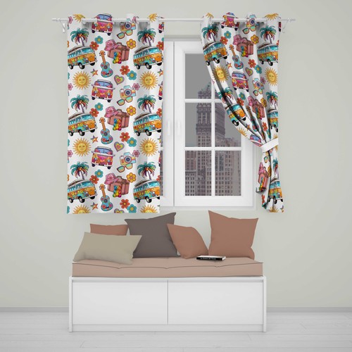 Blackout eyelet curtains - eyelet,