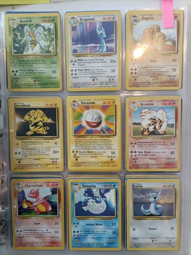 1999 pokemon base set wotc - base,
