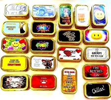 Tobacco tin pill - 1, oz