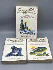 Harry Potter Bloomsbury Signature Edition - Book x 3 Paperback Rare