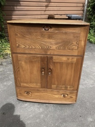 Vintage ercol drinks cabinet - ercol,
