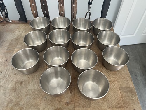 14x stainless steel dariole - 14x,