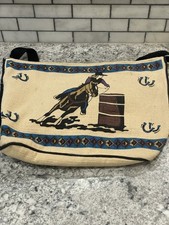 Vintage Barrel Racer Bag, El