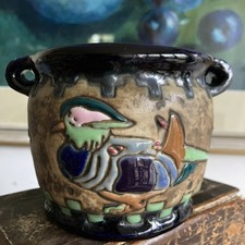 ANTIQUE AUSTRIAN AMPHORA ART