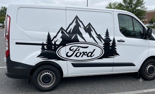 Ford mountain decal vinyl - ford,