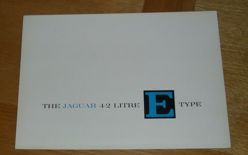 Jaguar type 2 brochure - jaguar, e-type