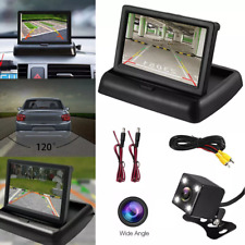 4.3"LCD Screen Monitor Reversing Parking Camera Car Rear View Kit Night Vision