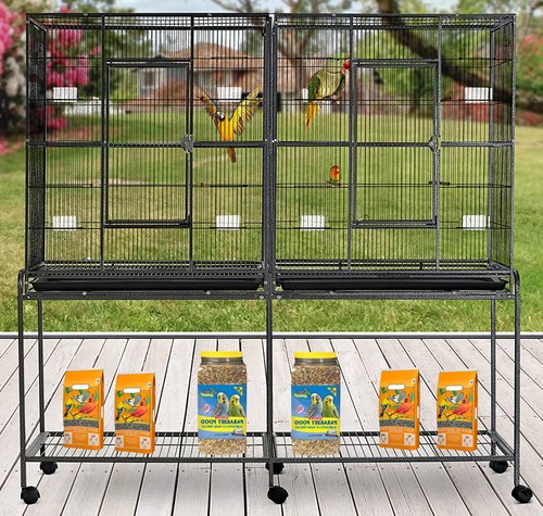 Large double birdhouse - double,