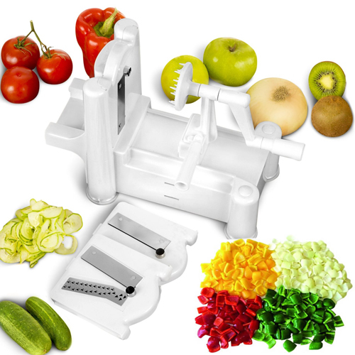 Spiral slicer cutter chopper - spiral,