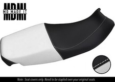FITS TRIUMPH TROPHY 900 1200 96-03 CUSTOM VINYL SEAT COVER DSG2 BLACK & WHITE