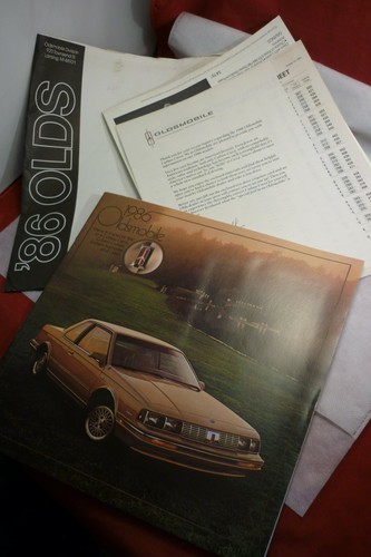 1986 oldsmobile sales brochure - 1986,