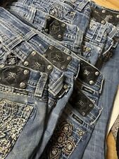 flared miss me jeans joblot and shorts 2000's Y2K Bundle