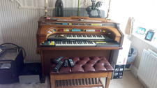 Thomas organ brown used - thomas, organ,