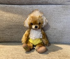 Merrythought Ancestor Of Cheeky Teddy Bear Yellow Pants Plush Soft Toy