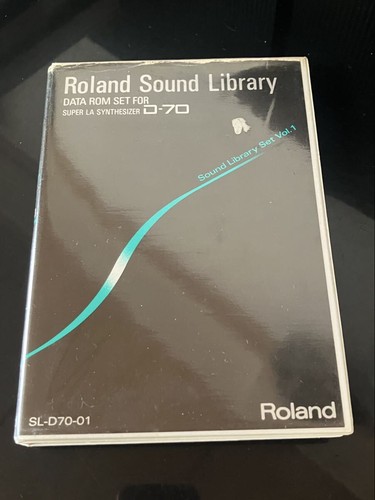 Roland d70 data rom - sl-d70-01, set