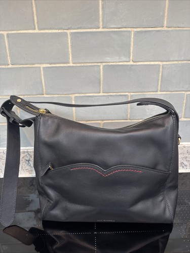 Lulu guinness black - black, leather