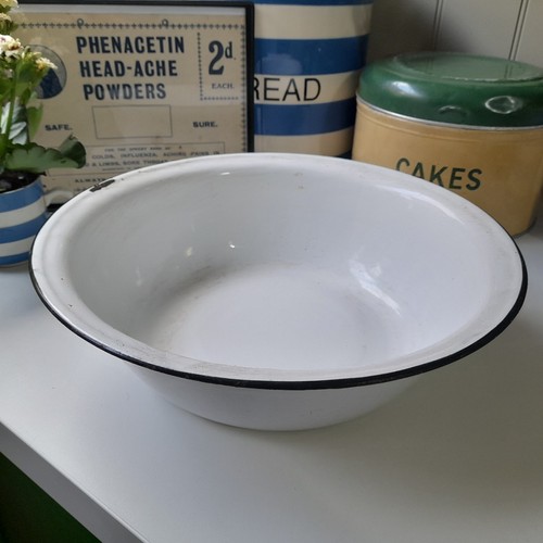 Vintage enamel wash - wash, sink