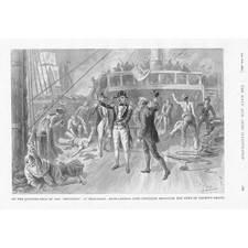 HMS BRITANNIA Receiving News