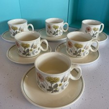 6x J & G Meakin Hedgerow Cups