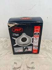 JSP Moulded Valved FFP3V Disposable Mask (532) - Box of 5 (BEK130-002-M00)