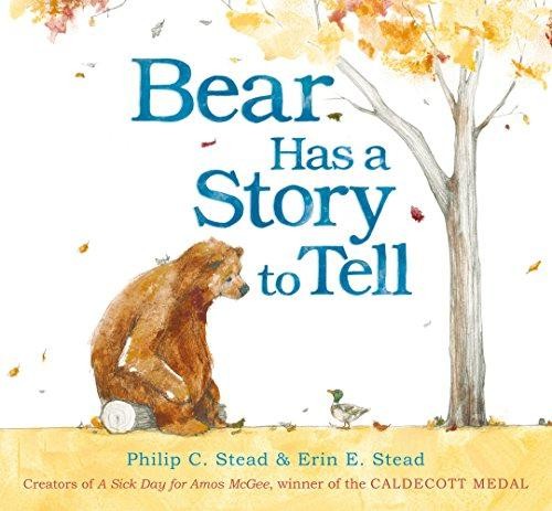 Bear has story tell - story,