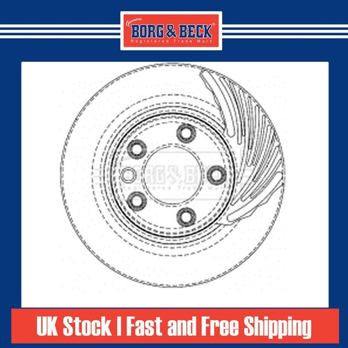 Brake discs vented for vw - discs,