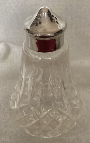Vintage silver plate glass - &,