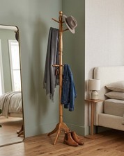 Cleo wooden coat - coat, stand