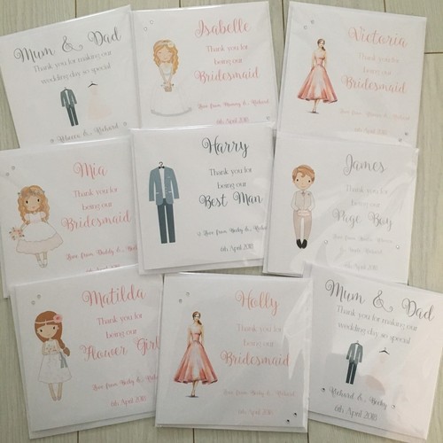 Personalised thank you for - you,