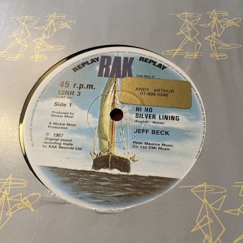 Jeff beck ho silver - beck,
