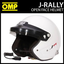 2025 OMP J-RALLY Helmet Open Face Model FIA 8859-2024 Race Rally Motorsport