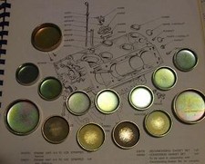 TRIUMPH Stag 3.0     ENGINE CORE PLUG PLUGS SET    (1970- 77)